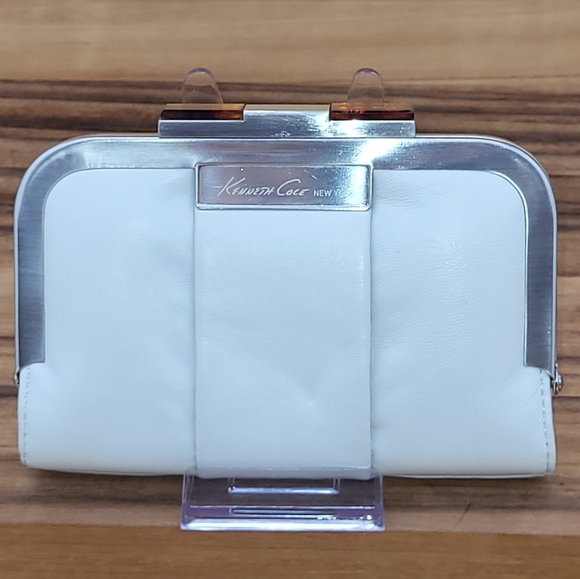 Kenneth Cole New York White Clutch, NWT